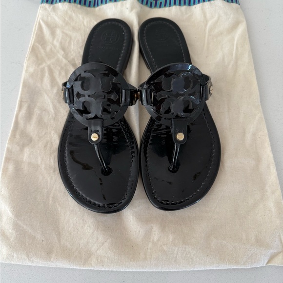 Tory Burch Miller Sandals with Duster - Picture 1 of 10